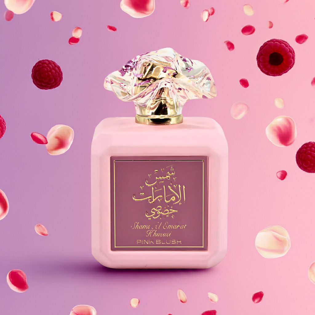 Pink Blush Shams Al Emarat Khususi - Ard al Zaafaran - Eau De Parfum 100mL - Spraycation